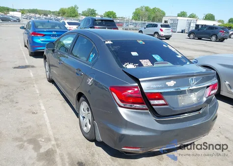 2013 Honda Civic Lx z USA, uszkodzony, nr VIN 19XFB2F59DE097151